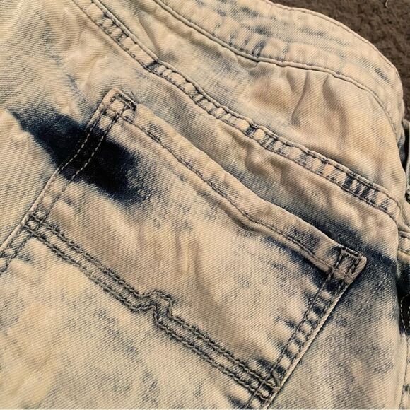 Arizona Acid Washed Shorts Size 15 Junior - Picture 9 of 12